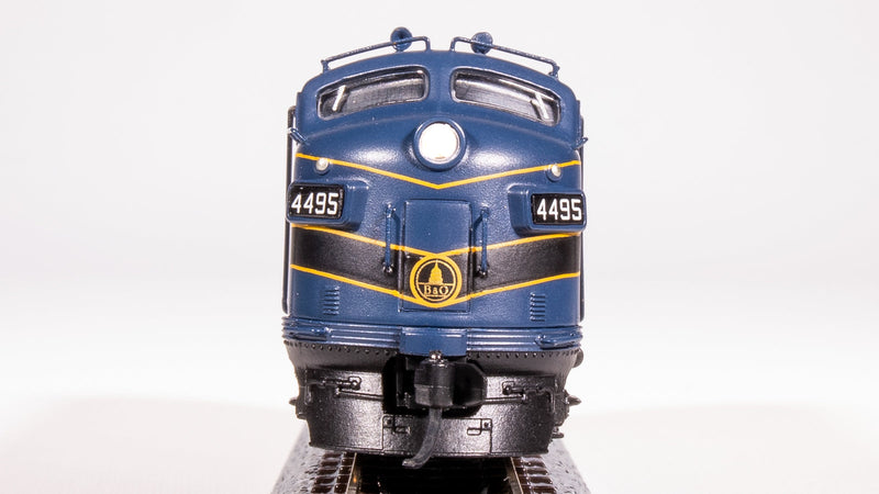 BLI 7766 N Scale EMD F7A Baltimore & Ohio B&O 4500 with Paragon4