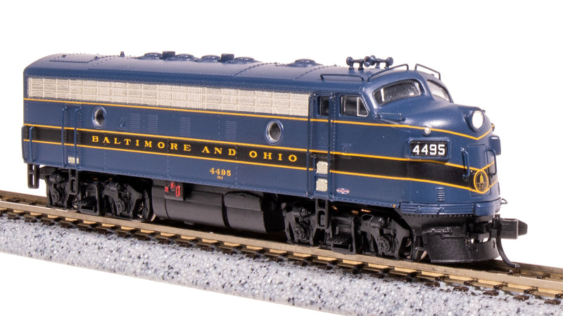 BLI 7766 N Scale EMD F7A Baltimore & Ohio B&O 4500 with Paragon4