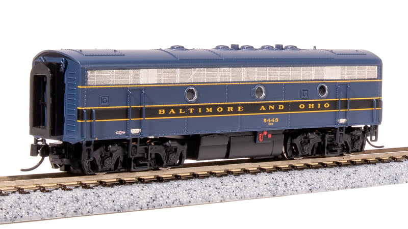 BLI 7767 N Scale EMD F7B Baltimore & Ohio B&O 5456 with Paragon4