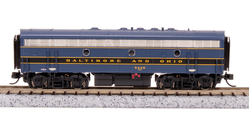 BLI 7767 N Scale EMD F7B Baltimore & Ohio B&O 5456 with Paragon4