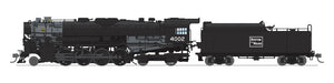 BLI 7795 HO Scale T1a Berkshire 2-8-4 Steam Loco Boston & Maine B&M 4016 Stealth