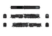 BLI 7797 HO Scale T1b Berkshire 2-8-4 Steam Loco Boston & Maine B&M 4024 Stealth
