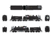 BLI 7824 HO Scale Class D 4 Truck Shay Red River Lumber 300 - Paragon4 (Sound/DC/DCC/Smoke)