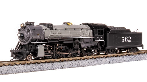 BLI 7835 N Scale USRA 2-8-2 Mikado Steam Locomotive Kansas City Southern KCS 565 Paragon4 DCC