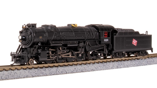 BLI 7837 N Scale USRA 2-8-2 Mikado Steam Locomotive Milwaukee Road CMStP&P 378 Paragon4 DCC