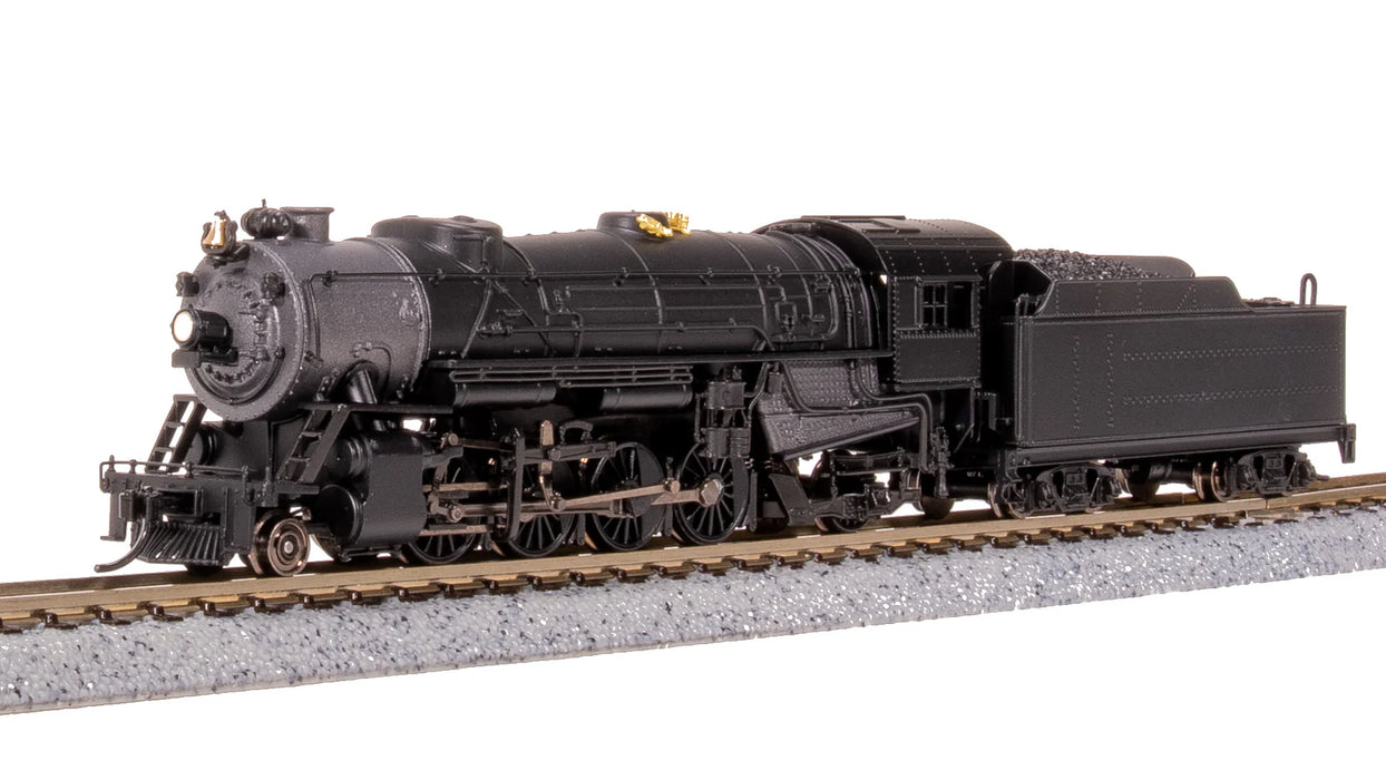 BLI 7843 N Scale USRA 2-8-2 Mikado Steam Locomotive Unlettered Paragon4 DCC