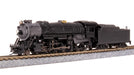 BLI 7843 N Scale USRA 2-8-2 Mikado Steam Locomotive Unlettered Paragon4 DCC