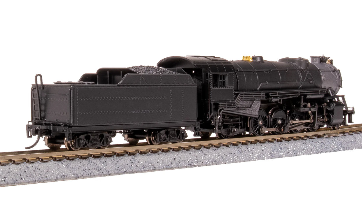BLI 7843 N Scale USRA 2-8-2 Mikado Steam Locomotive Unlettered Paragon4 DCC