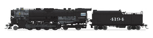 BLI 7848 HO Scale T1a Berkshire 2-8-4 Steam Loco Santa Fe ATSF 4196 Stealth