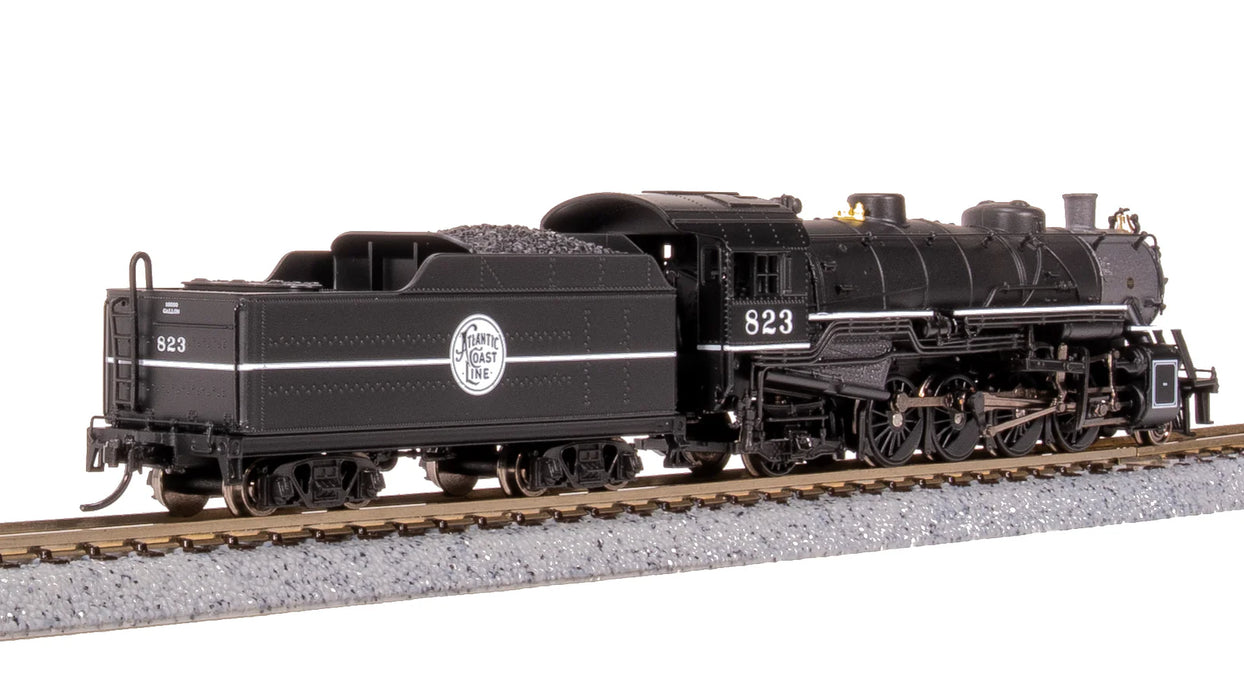 BLI 7851 N Scale USRA 2-8-2 Mikado Steam Locomotive Atlantic Coast Line ACL 836 Paragon4 DCC
