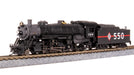 BLI 7853 N Scale USRA 2-8-2 Mikado Steam Locomotive Chicago & Illinois Midland C&IM 551 Paragon4 DCC