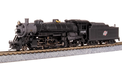 BLI 7855 N Scale USRA 2-8-2 Mikado Steam Locomotive Chicago & North Western CNW 2486 Paragon4 DCC