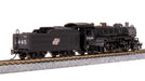BLI 7855 N Scale USRA 2-8-2 Mikado Steam Locomotive Chicago & North Western CNW 2486 Paragon4 DCC