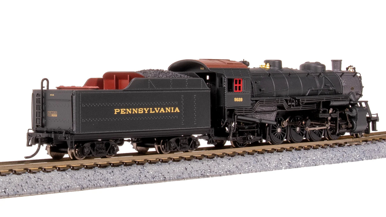 BLI 7860 N Scale USRA 2-8-2 Mikado Steam Locomotive Pennsylvania PRR 9628 Paragon4 DCC