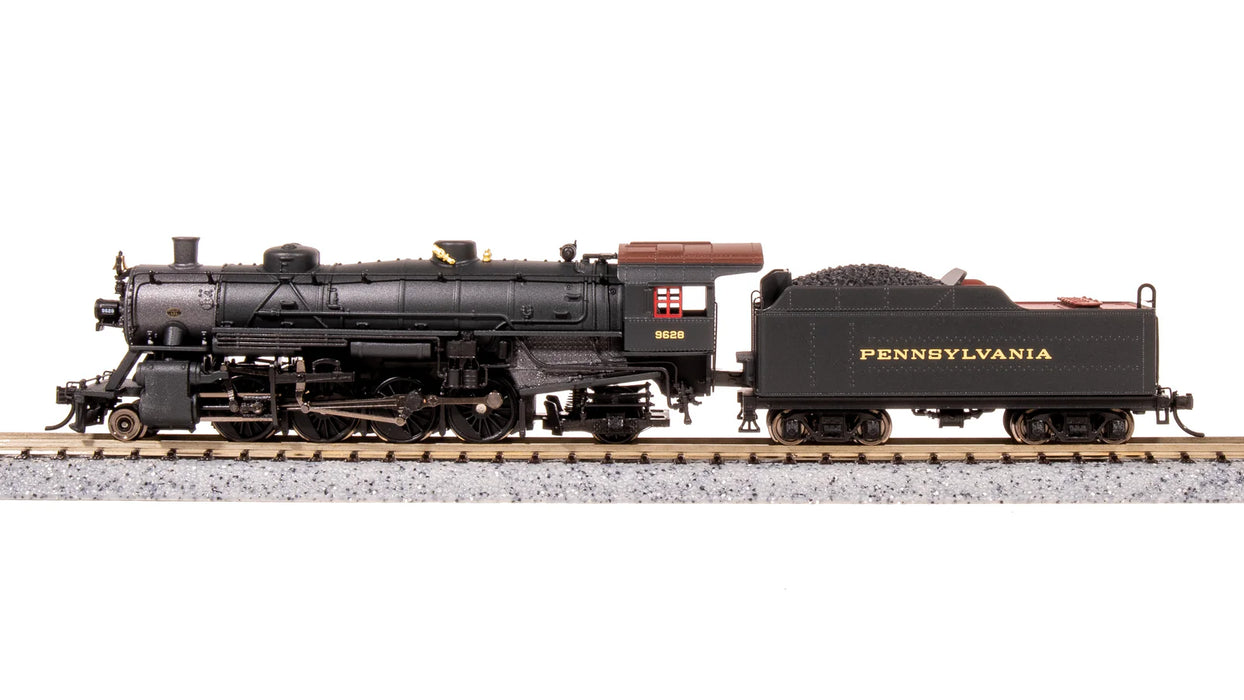 BLI 7860 N Scale USRA 2-8-2 Mikado Steam Locomotive Pennsylvania PRR 9628 Paragon4 DCC