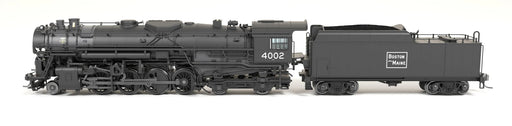 BLI 7882 HO Scale T1a Berkshire 2-8-4 Steam Loco Boston & Maine B&M 4012 Paragon4