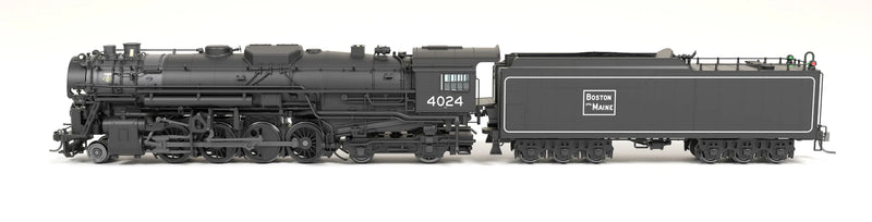 BLI 7885 HO Scale T1b Berkshire 2-8-4 Steam Loco Boston & Maine B&M 4024 Paragon4