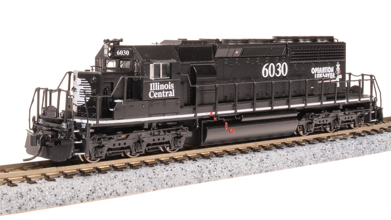 BLI 7961 N Scale EMD SD40-2 Illinois Central IC 6030 Paragon4 (Sound/DC/DCC - OLS Scheme)