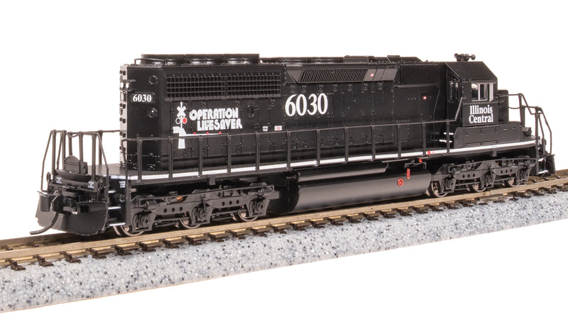 BLI 7962 N Scale EMD SD40-2 Illinois Central IC 6257 Paragon4 DCC