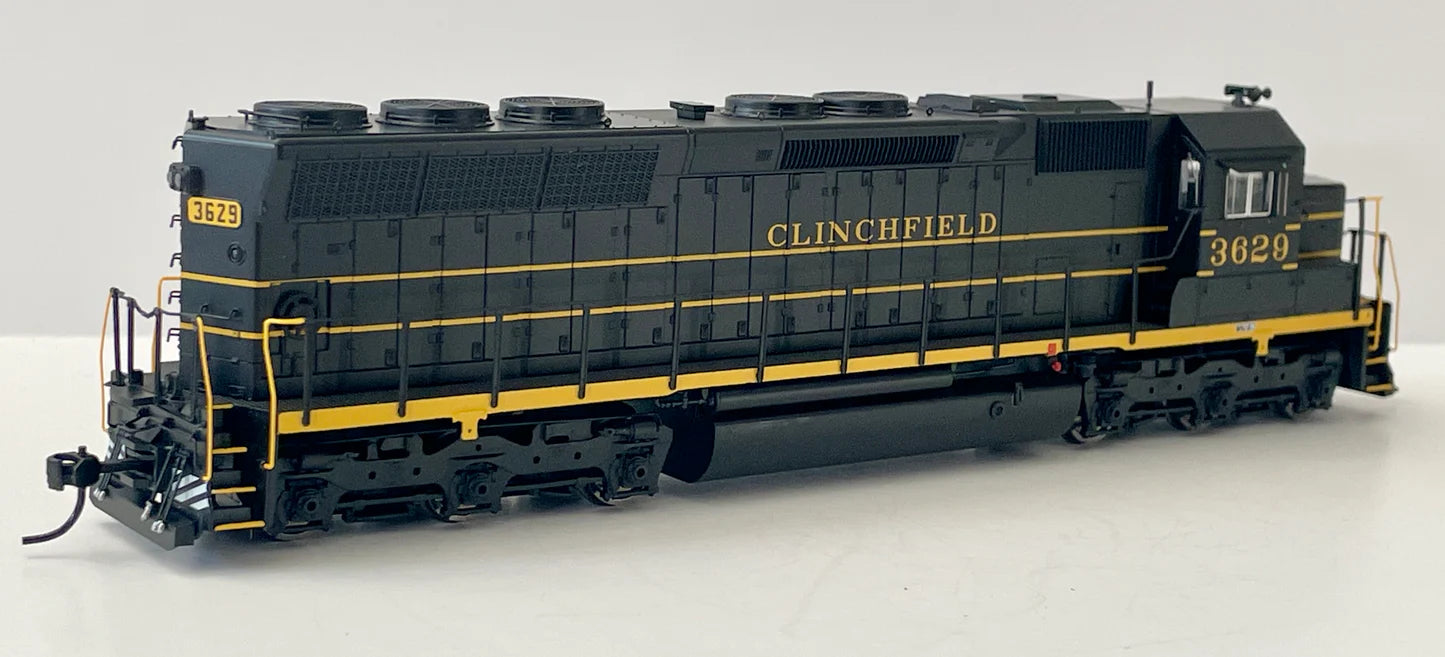 BLI 7974 HO Scale EMD SD45 Clinchfield CRR 3629 Paragon4 (Sound/DC/DCC)