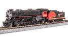 BLI 7982 N Scale USRA 4-6-2 Pacific Steam Locomotive Santa Fe "Warbonnet" 3449 Paragon4 DCC