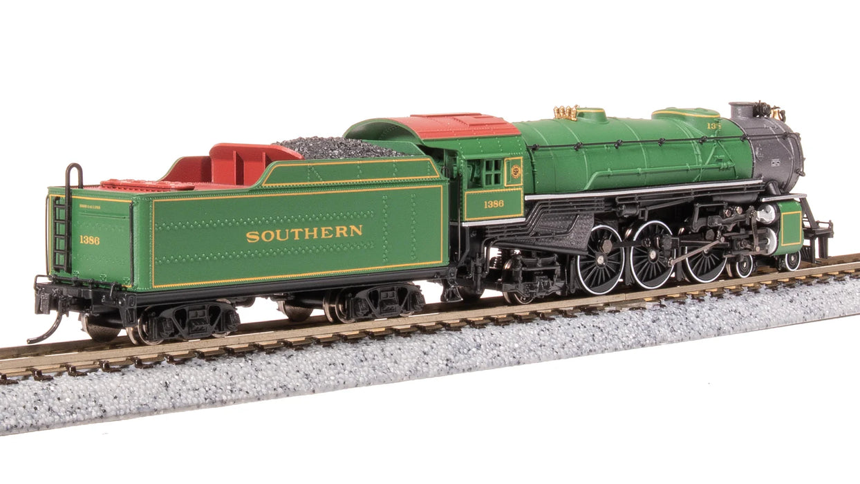BLI 7987 N Scale USRA 4-6-2 Pacific Steam Locomotive Southern 1386 Paragon4 DCC