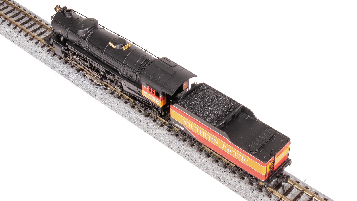 BLI 7990 N Scale USRA 4-6-2 Pacific Steam Locomotive SP 2491 Paragon4 (Daylight DC/DCC/Sound)