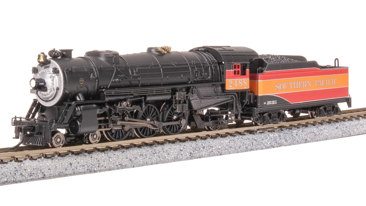 BLI 7990 N Scale USRA 4-6-2 Pacific Steam Locomotive SP 2491 Paragon4 (Daylight DC/DCC/Sound)