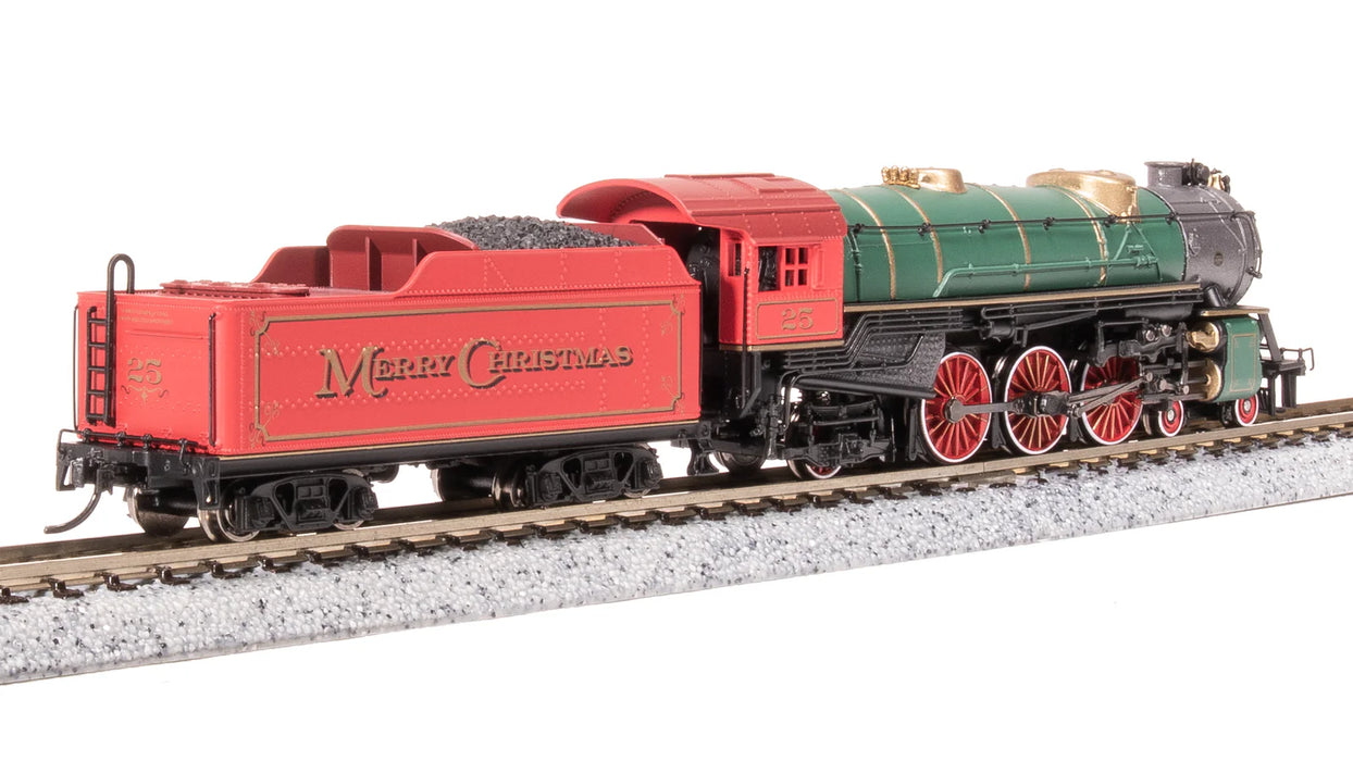 BLI 7991 N Scale USRA 4-6-2 Pacific Steam Locomotive Merry Christmas 25 Paragon4 DCC