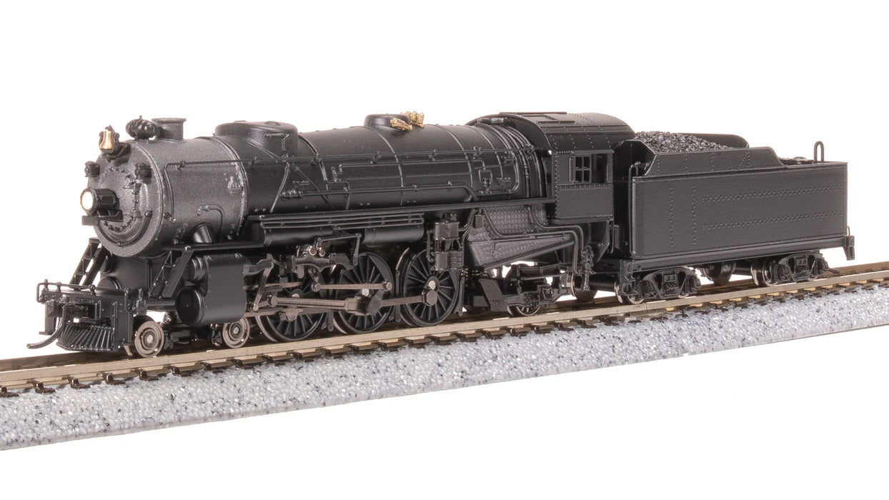 BLI 7992 N Scale USRA 4-6-2 Pacific Steam Locomotive Unlettered Paragon4 DCC