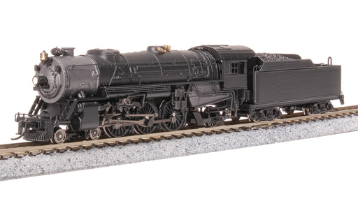 BLI 7992 N Scale USRA 4-6-2 Pacific Steam Locomotive Unlettered Paragon4 DCC