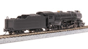 BLI 7992 N Scale USRA 4-6-2 Pacific Steam Locomotive Unlettered Paragon4 DCC