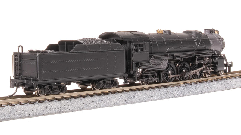 BLI 7992 N Scale USRA 4-6-2 Pacific Steam Locomotive Unlettered Paragon4 DCC