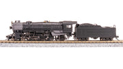 BLI 7992 N Scale USRA 4-6-2 Pacific Steam Locomotive Unlettered Paragon4 DCC