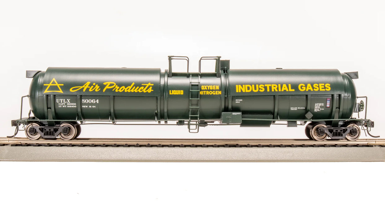 BLI 8031 HO Scale Cryogenic Tank Car Air Products UTLX (2 Pack)