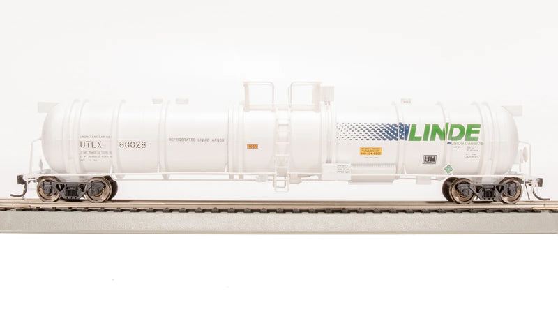 BLI 8036 HO Scale Cryogenic Type C Tank Car Linde UTLX (2 Pack)