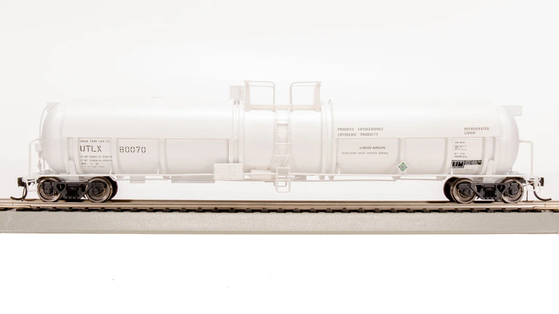 BLI 8037 HO Scale Cryogenic Tank Car UTLX (White) 2 Pack