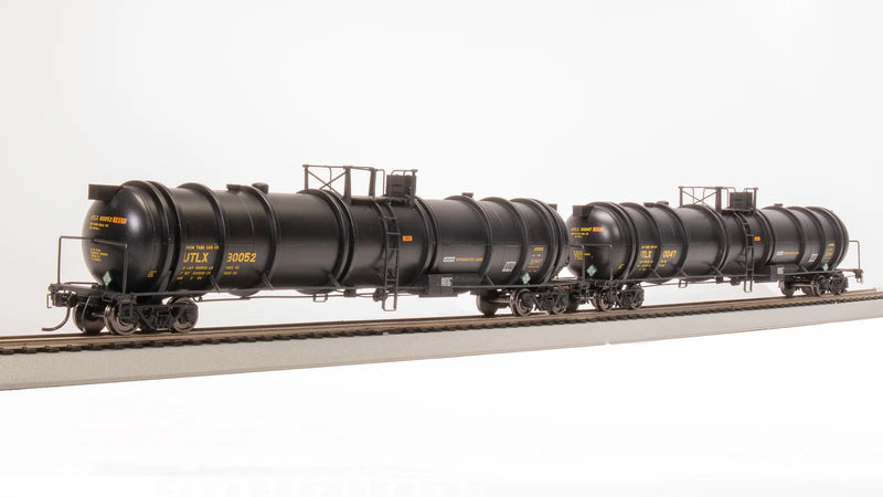 BLI 8038 HO Scale Cryogenic Tank Car UTLX (Black) 2 Pack