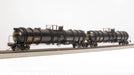 BLI 8038 HO Scale Cryogenic Tank Car UTLX (Black) 2 Pack
