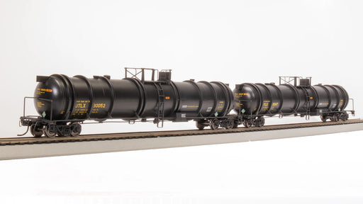 BLI 8038 HO Scale Cryogenic Tank Car UTLX (Black) 2 Pack