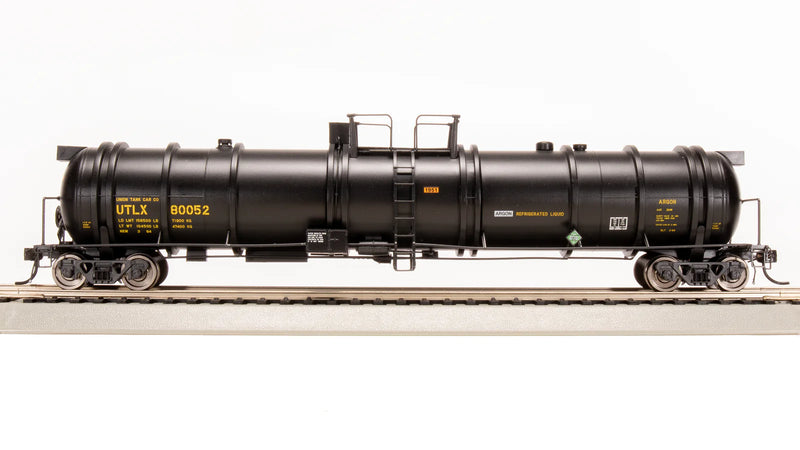 BLI 8038 HO Scale Cryogenic Tank Car UTLX (Black) 2 Pack