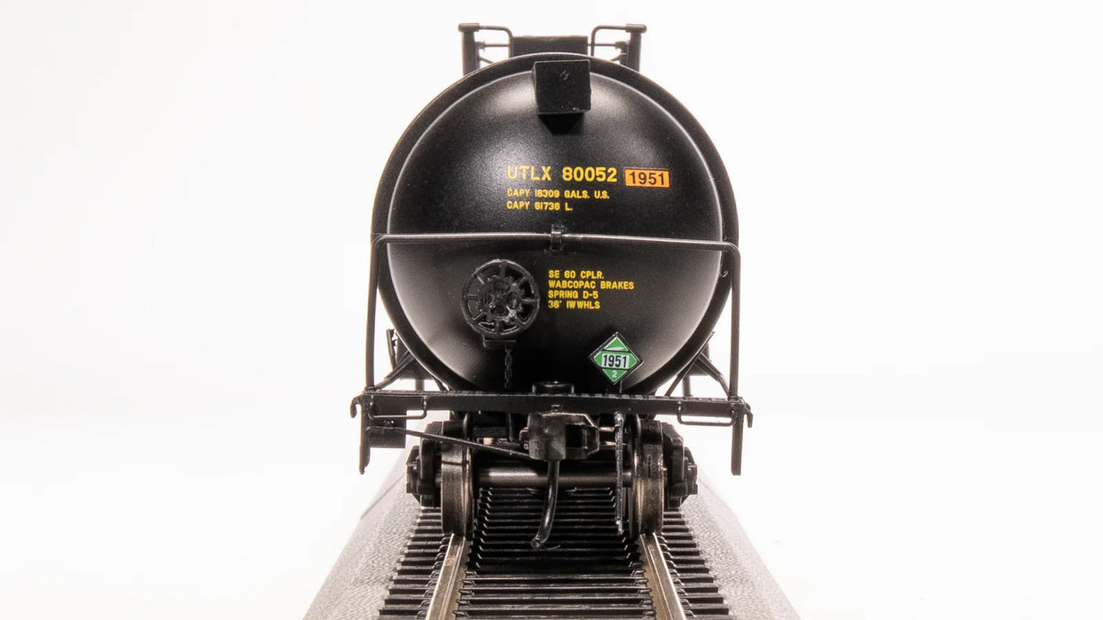 BLI 8047 HO Scale Cryogenic Tank Car UTLX (Black)