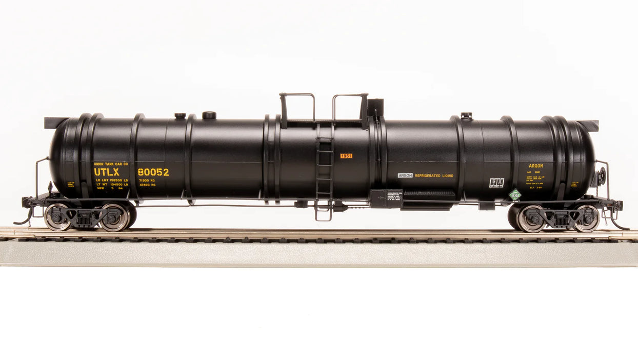 BLI 8047 HO Scale Cryogenic Tank Car UTLX (Black)