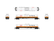 BLI 8142 N Scale High-Capacity Cryogenic Tank Car Air Reduction AirCo UTLX 2 Pack