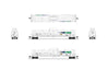 BLI 8146 N Scale High-Capacity Cryogenic Type C Tank Car Linde UTLX 2 Pack