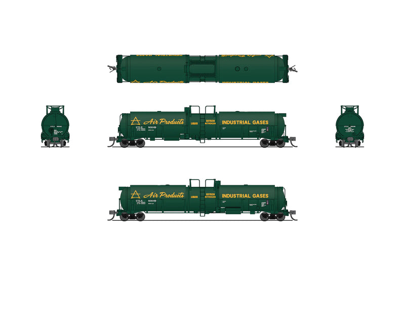 BLI 8150 N Scale High-Capacity Cryogenic Air Products UTLX