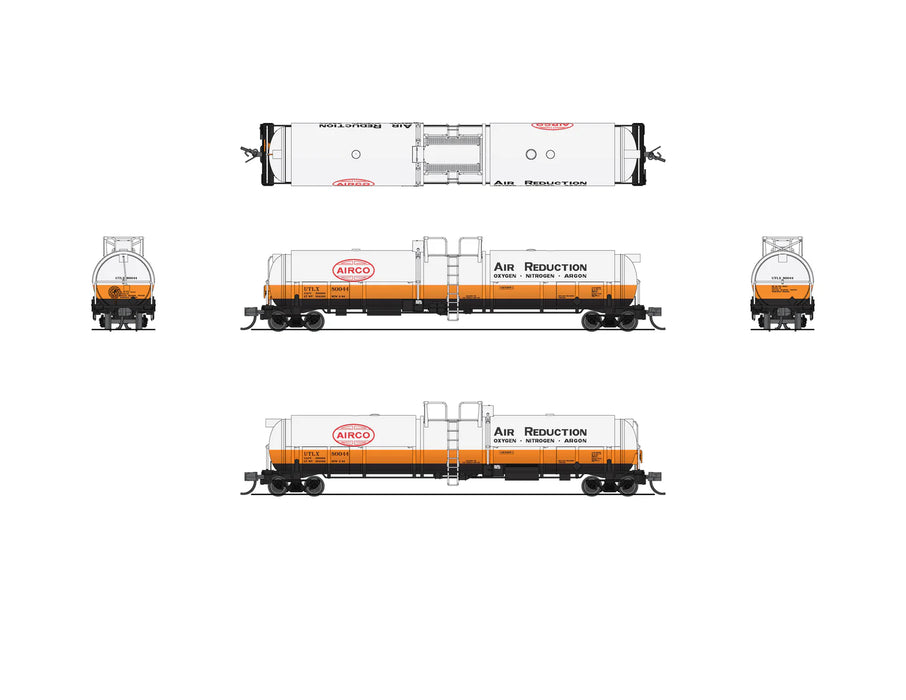 BLI 8151 N Scale High-Capacity Cryogenic Air Reduction AIRCO UTLX