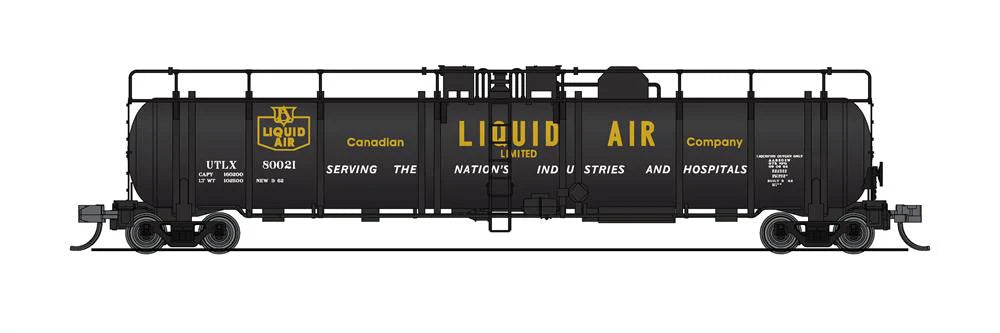 BLI 8153 N Scale High-Capacity Cryogenic Tank Car Canadian Liquid Air Co. UTLX