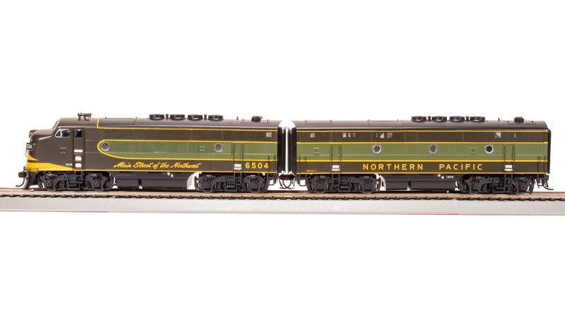 BLI 8164 HO Scale EMD F3A/B Set Northern Pacific NP 6504A/6504B with Paragon4 DCC