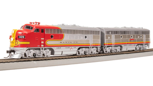BLI 8190 HO Scale EMD F7A/B Set Santa Fe ATSF 328L/328A with Paragon4 DCC